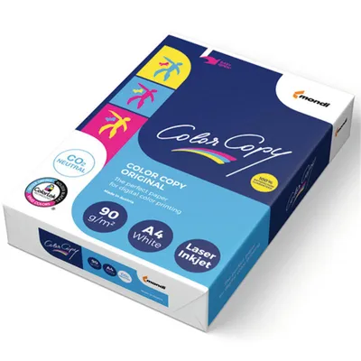 Produktbild von Mondi EA20, Kopieren, A4 (210x297 mm), 500 Blätter, 90 g/m², GreenRange, ISO 9706, EU Ecolabel, Forest Stewardship Council (FSC)