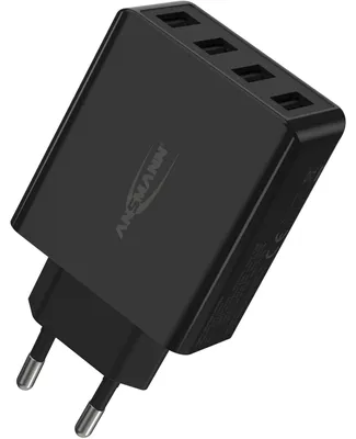 Immagine prodotto di ANSMANN Caricatore USB bl 5V DC/3000mA/30W/4xUSB