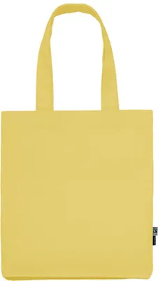 Produktbild von Neutral O90003 | Twill Bag / Einkaufstasche / Fairtrade- - Farbe: Dusty Yellow - Größe: 38 x 42 x 7 cm