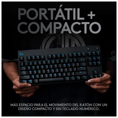 Produktbild von Logitech G 920-010593, Kabelgebunden, USB, Mechanischer Switch, QWERTY, RGB-LED, Schwarz