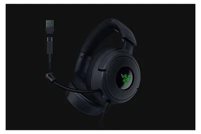 Immagine prodotto di RAZER Razer Kraken V4 X Cuffia cablata Head-band Gaming USB Type-C / USB Type-A Nero