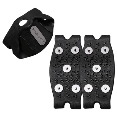 Produktbild von 1 Paar Schuhspikes, Anti Rutsch Spikes für Schuhe Winter, Schwarz