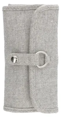 Häkelnadel-Etui, Grau, 120 x 200 x 30 mm
