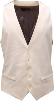 Produktbild von 6513AG gilet uomo  IMPERIAL off white/grey waistcoat men
