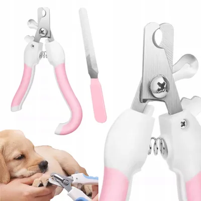 Produktbild von Krallenschere Set für Hund und Katze mit Feile aus Edelstahl