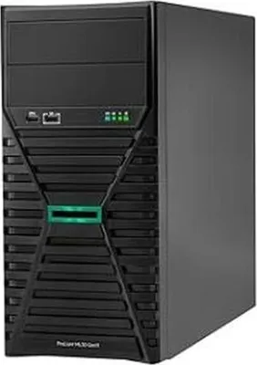 Produktbild von HPE ProLiant ML110 Gen11 3508U 2.1GHz 8-core 1P 32GB-R VROC 4LFF 2x2TB HDD 2x1000W RPS EU Server, 2,1 GHz, 3508U, 32 GB, DDR5-SDRAM, 4 TB, Turm (4.5U)