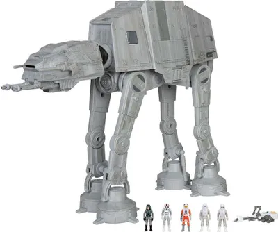 Produktbild von Star Wars At-at Und Figuren Silber Silber One Size