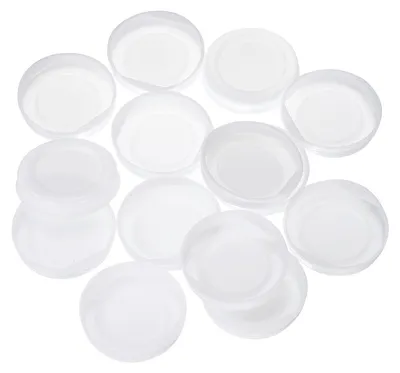 Productafbeelding van Omgoods - Set van 100 Verzendkappen voor Kartonnen Verzendbuizen - 5cm ID