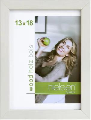 Obrázok produktu pre Nielsen drevený vymieňovací fotorámik Quadrum 15x20 cm biely