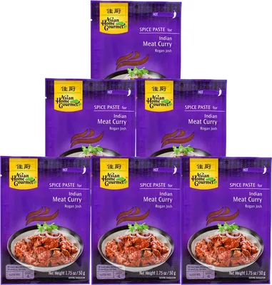 Produktbild von AHG Meat Rogan Josh Currypaste 6x50g