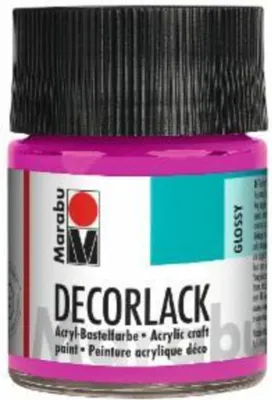 Produktbild von Marabu 1130 05 014 Decorlack Acryl, Magenta 50 ml
