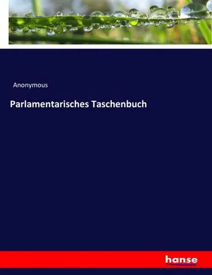 Immagine prodotto di Parlamentarisches Taschenbuch