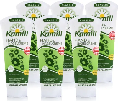 Produktbild von Kamill Hand & Nagelcreme Classic 100ml - Handcreme Kamillenextrakt (6er Pack)