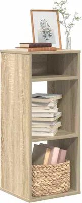 Produktbild von Möbel Bücherregal Sonoma-Eiche 34x31x80 cm Holzwerkstoff - Bücherregale &55941