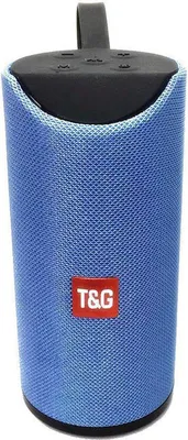 Image de Hopestar TG113 Haut-parleur 10W Bluetooth Haut-parleur portable sans fil FM Radio Musique stéréo Subwoofer, couleur : bleu