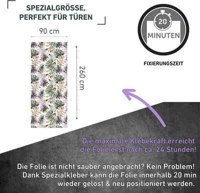 Produktbild von Klebefolie Klebefolie Tropics - 90x260cm