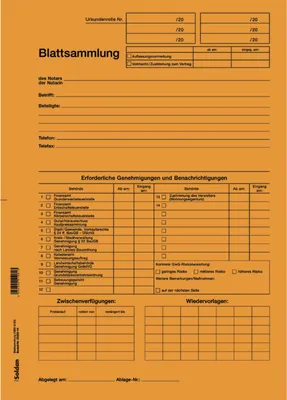 Produktbild von SoldanPlus Blattsammlung NOT702014 or 100St