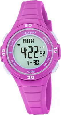 Produktbild von Calypso Jugend Uhr Digital Fashion Kunststoff Armbanduhr rosa D2UK5830/4