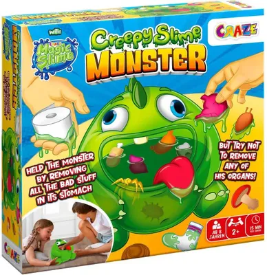 Produktbild von CRAZE Magic Slime Monster, Brettspiel, 3 Jahr(e), 15 min