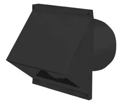 Produktbild von WOLF | Wandhaube für Wohnraumlüftung CWL | DN160 | Schwarz