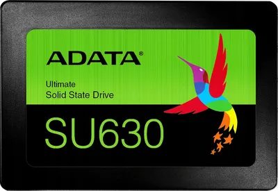 Produktbild von Adata Su630 960Gb Sata Iii Qlc 3D Nand Slc Ldpc Ecc Caching Ssd Laufwerk
