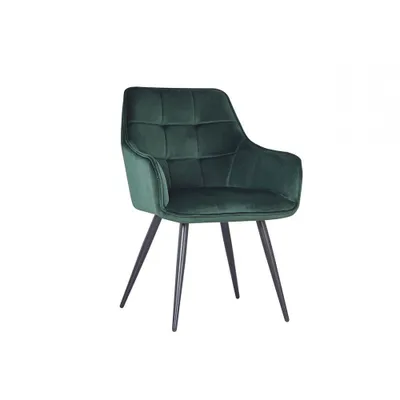 Produktbild von Esszimmerstühle Polsterstuhl Stuhl LUSI 02 VELOUR GRÜN