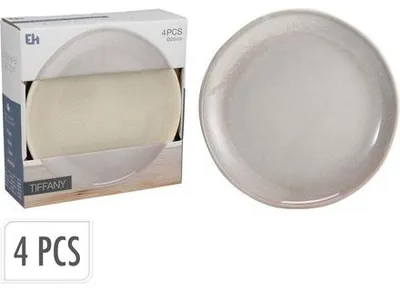 Obrázok produktu pre Excellent KO-Q07000030 dezertní sada 4 ks pr. 20 cm béžová