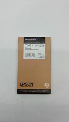 Immagine prodotto di Epson T6031 - 220 ml - Nero fotografico - Originale - Cartuccia d'inchiostro - per Stylus Pro 7800, Pro 7880, Pro 9800, Pro 9880