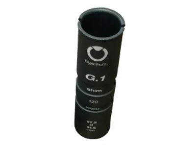Produktbild von Reduzierstück bySchulz G.Shim 120 mm von 30,2 auf 27,2 mm Durchmesser für Sattelstütze 10751