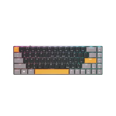 Produktbild von CHERRY MX-LP 2.1 Compact Wireless, Kabellos, RF Wireless + Bluetooth, Mechanischer Switch, QWERTY, RGB-LED, Schwarz