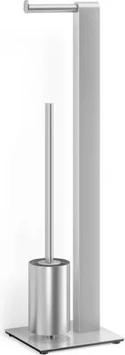 Produktbild von ZACK 40417 "ATORE" Toilettenbutler, Edelstahl matt, Silber, 20 x 18 x 72,6 cm