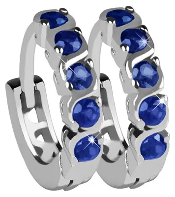 Produktbild von Round Silver Earrings AGUC1207