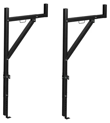 Obrázok produktu pre Nosné konzoly, nastaviteľná výška, nosnosť 113 kg, 2 kusy