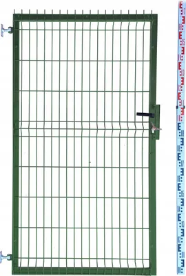 Zdjęcie produktu dla FURTKA 170cm zielona PANELOWA RAL6005 ogrodzeniowa 173cm