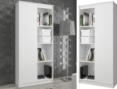 Immagine prodotto di Akord Scaffale Bianco 80X35X180 Cm