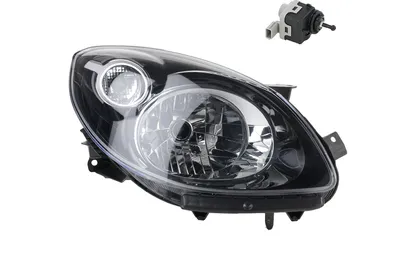 Zdjęcie produktu dla Johns, reflektory pasujące do Renault Twingo II 03/2007-12/11 H4 prawe z serwomotorem 8200501939 2605600Q0E 260562319R 4420577 93168280 7701063998 2
