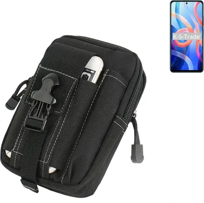 Produktbild von K-S-Trade Gürtel Tasche kompatibel mit Xiaomi Redmi Note 11 Gürteltasche Holster Schutz Hülle Handy Hülle Smartphone outdoor Handy-Hülle schwarz