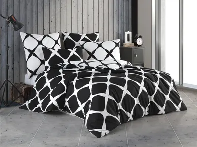 Immagine prodotto di Lino cotone 140x200, 70x90cm Noir, filo bottone