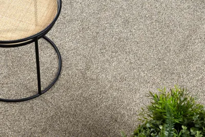 Zdjęcie produktu dla DYWAN  koło EXCELLENCE jasny brąz 222 gładki, melanż brązowy koło 100 cm