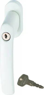 Produktbild von Abus Abschließbarer Fenstergriff FG200 W SB in weiß Schließung AB208