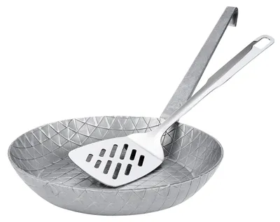 Produktbild von GRÄWE Schmiedeeiserne Bratpfanne Ø 24 cm, extra hoher Rand,  Germany