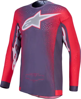 Obrázok produktu pre Motokrosový dres Alpinestars Supertech Hiten AFD, sivý/červený, veľkosť S
