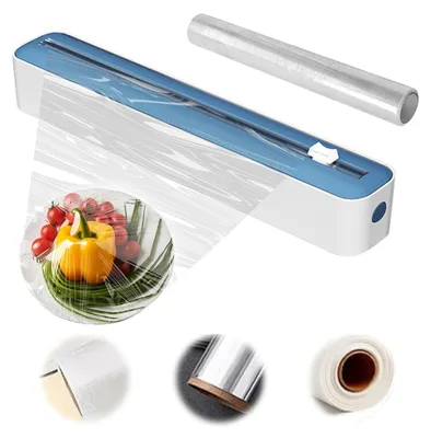 2-in-1 Folien- und Alufolienspender mit Schneider, Wandmontage