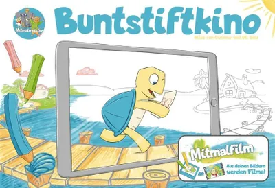 Immagine prodotto di Buntstiftkino: Un libro da colorare per stimolare la creatività