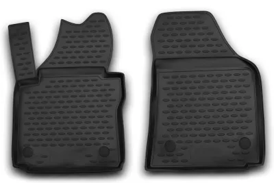 Gummi Fußmatten Set für VW Caddy 3 Kombi / Kasten, Bj. 10/2007-2014, 2-teilig