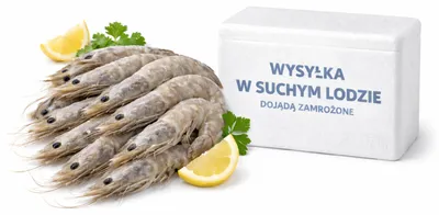 Produktbild von Shrimp 4/6 Black Tiger ganz mit Kopf 20% 800g IQF - Seacon