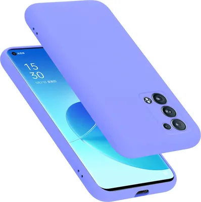 Produktbild von Cadorabo Hülle für Oppo Reno6 PRO 5G Hülle Silikon Handyhülle Case aus flüssigem Silikon, Kratzfeste und stoßfeste Schutzhülle für Oppo Reno6 PRO 5G
