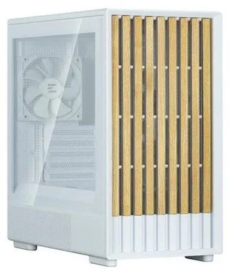 Zdjęcie produktu dla Zalman P10 NAMU WHITE, Mini Tower, PC, Biały, micro ATX, Mini-ITX, Plastik, Stal, Szkło hartowane, 17,3 cm