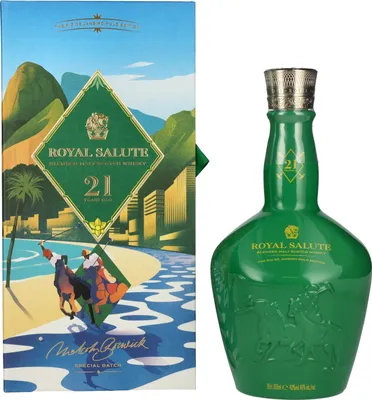 Produktbild von Royal Salute 21 Years Old THE RIO DE JANEIRO POLO EDITION Blended Scotch Whisky 40% Vol. 0,7l in Geschenkbox