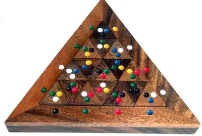 Produktbild von Farben Dreieck, Spiel aus Holz
